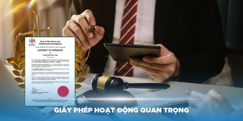 Giấy phép hoạt động quan trọng